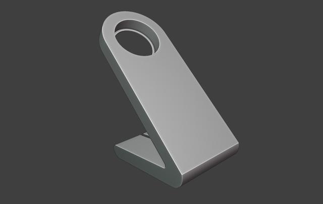 Samsung Galaxy Watch Holder (Watch 7) 3D model thumbnail