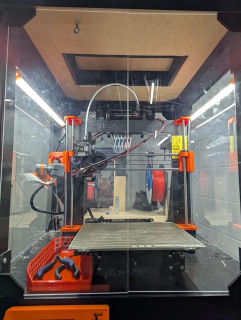 Adjustable LED Light Bar for Lack Enclosure 3D model thumbnail