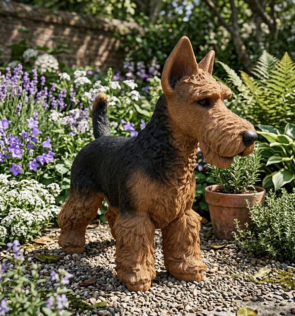 Airedale Terrier 3D model thumbnail