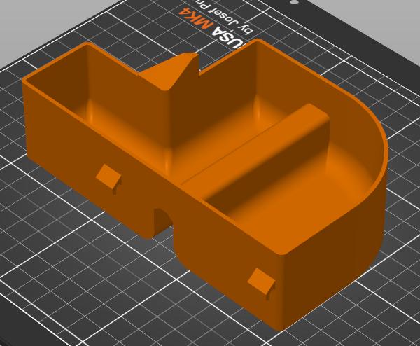 Prusa MK4 bin for MMU3 3D model thumbnail