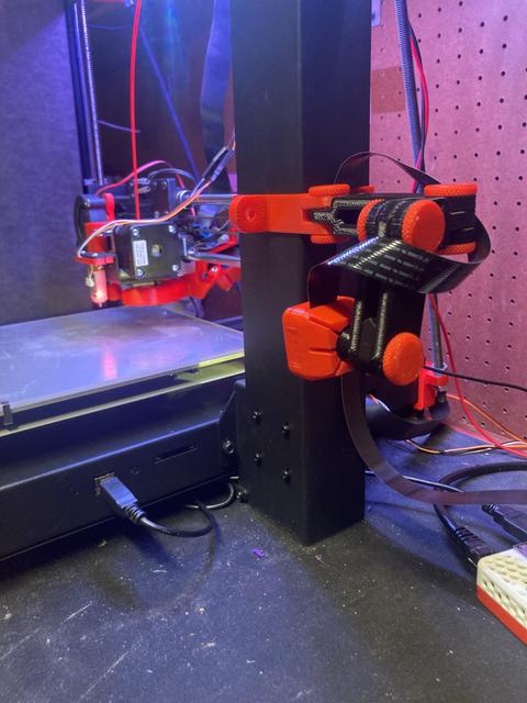 Wanhao i3 Mounting Bracket for Articulating Raspberry Pi Camera Mount 3D model thumbnail
