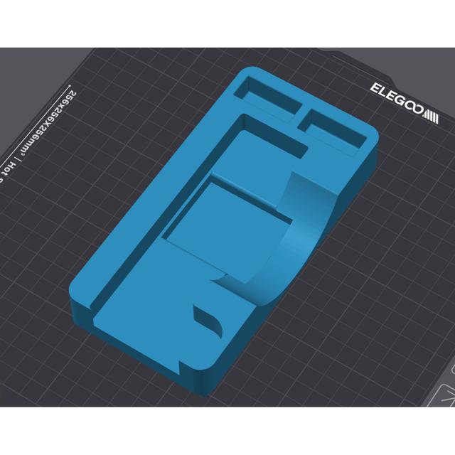 Gridfinity Canon EOS RP/R8 Body + LP-E17 Storage 3D model thumbnail