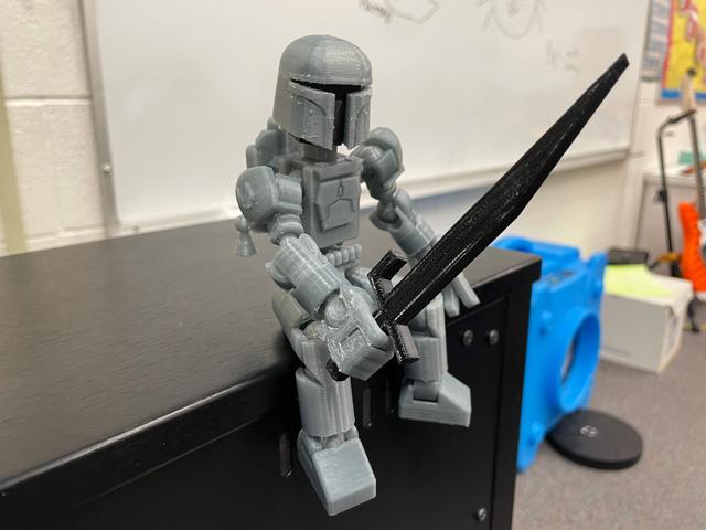 MINI 13: Mando 3D model thumbnail