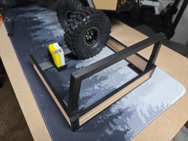 RGT Land Commander Entire Rear Bed Setup (One Piece, No Fold Downs) 3D model thumbnail