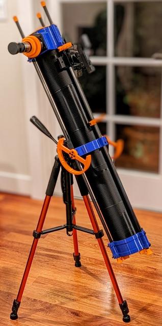 Tube for Hadley telescope metric version (no disassembly or re-print needed) 3D model thumbnail