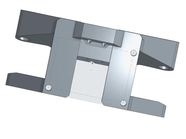 Tarmo5 Fixed End Chassis. 3D model thumbnail
