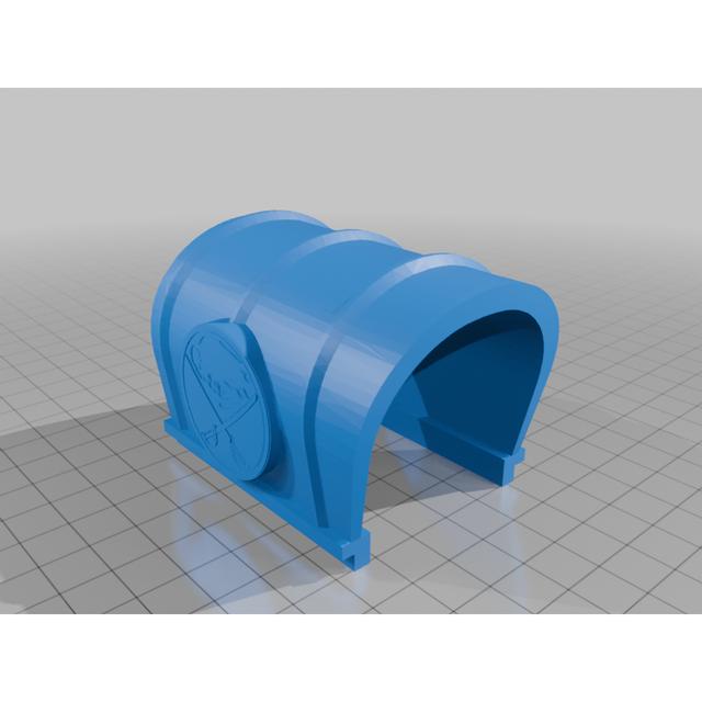 Buffalo Sabres bandwagon  3D model thumbnail