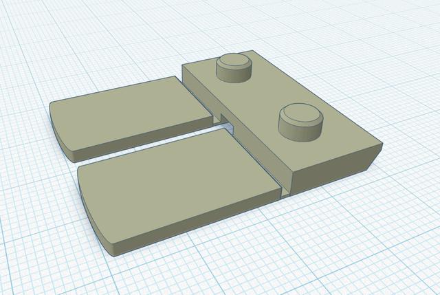 Base Model Seat For P-atix's Golf GTI mk1 kit 3D model thumbnail