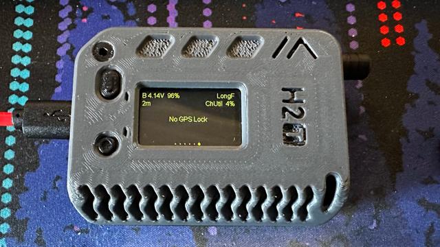 Heltec T114 custom/bigger H2T case 3D model thumbnail