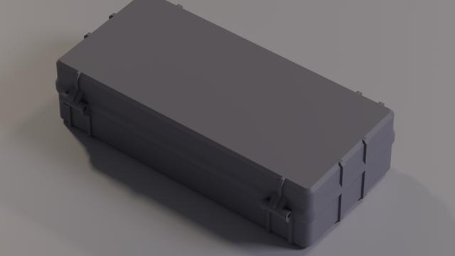 Rugged Box - mesh simplified for remixing 3D model thumbnail