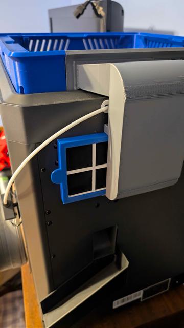 Centauri Carbon Exhaust Fan Recirculator with Carbon Filter 3D model thumbnail