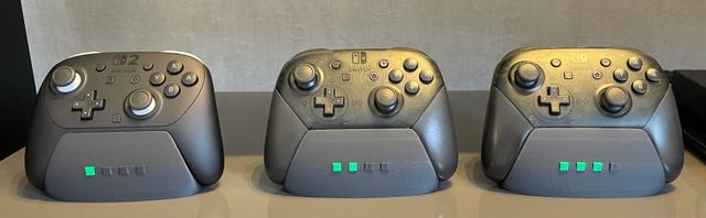 Nintendo Switch Pro Controller Stand (support for Pro Controller 2) 3D model thumbnail