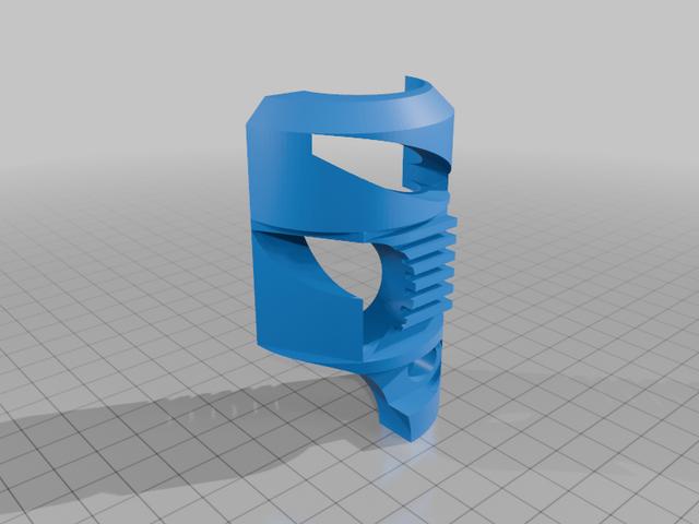 CNC Sniper Mask 3D model thumbnail