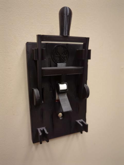 Larger Nubbin for Frankenstein Lightswitch Plate 3D model thumbnail