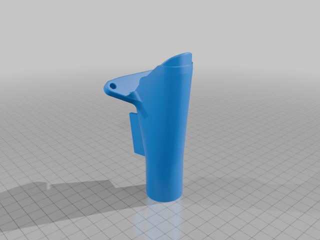 Funnel with integrated IR sensor 3D model thumbnail