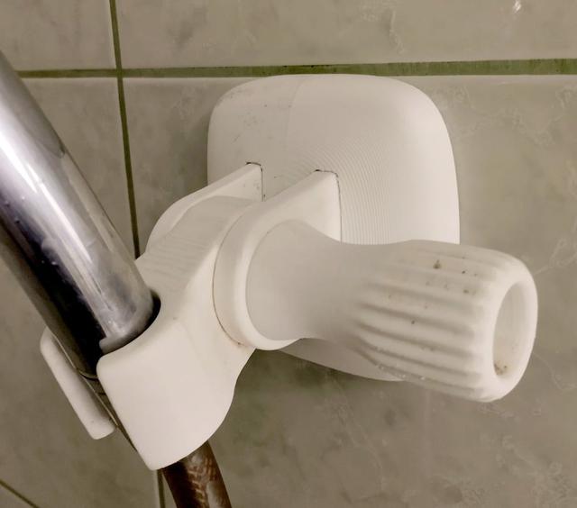 Adjustable Shower Head Holder (5-Part Modular Mount) 3D model thumbnail
