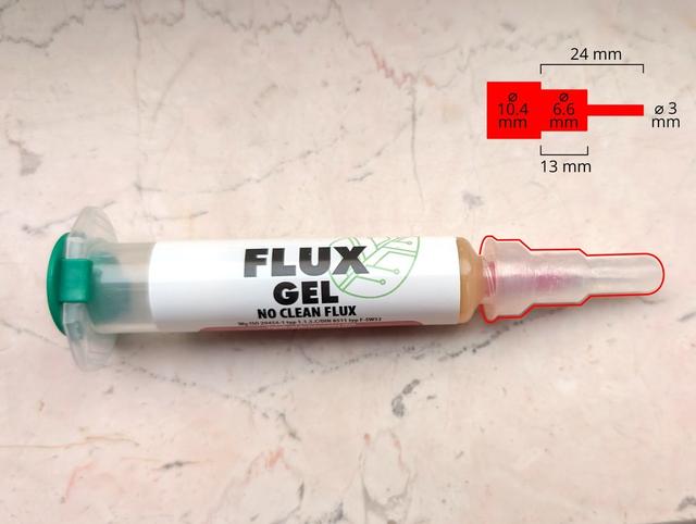 Flux Syringe/Dispenser Cap 3D model thumbnail