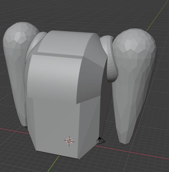 Dummy13 Goth Pigtails 3D model thumbnail