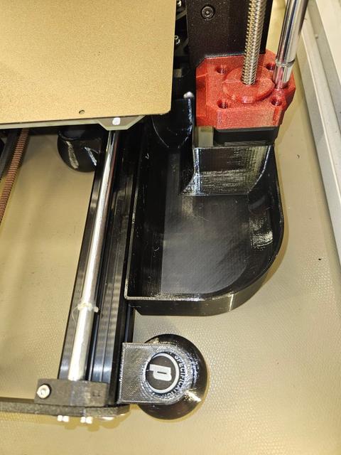 Prusa MK4 bin remix, shorter version to support Squash Ball feet mod 3D model thumbnail