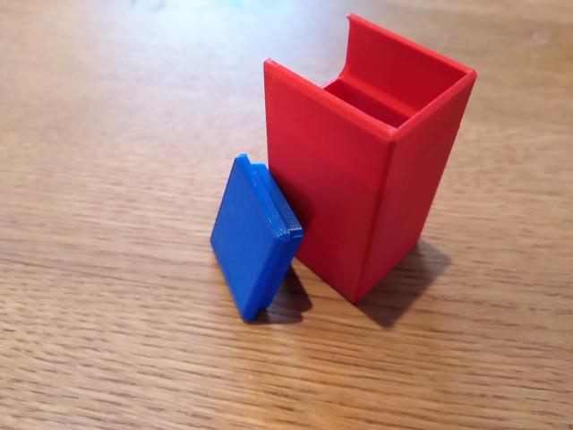 Filament Cutter Box Replacement Bottom 3D model thumbnail
