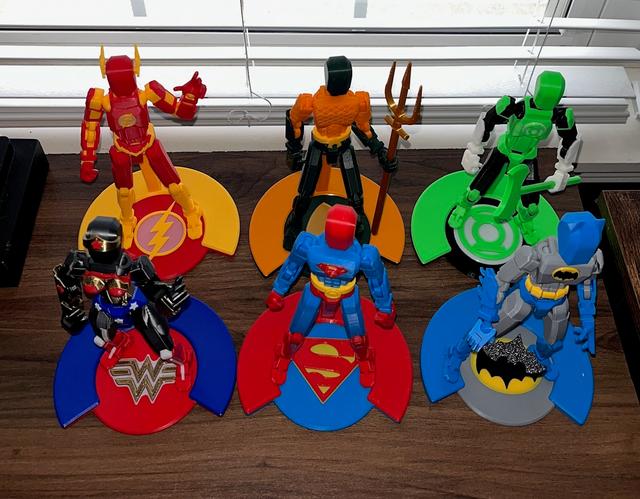 Custom Dummy 13 Display Bases 3D model thumbnail