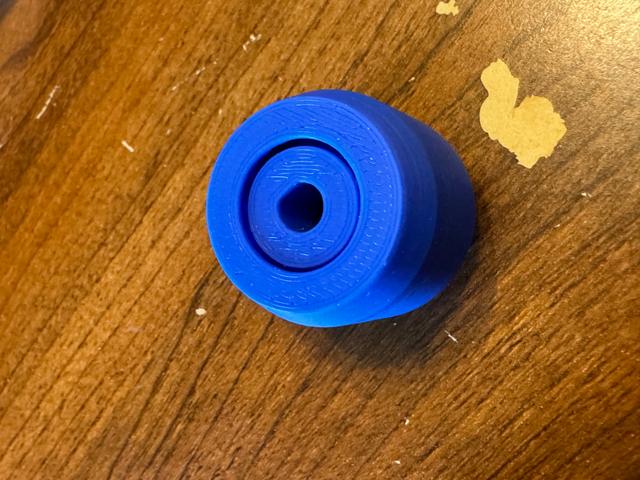 Rachet for Filament Transfer Winder Motor Drive and Spool Adapter 3D model thumbnail