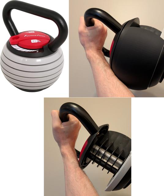 Shield for adjustable kettlebell 3D model thumbnail