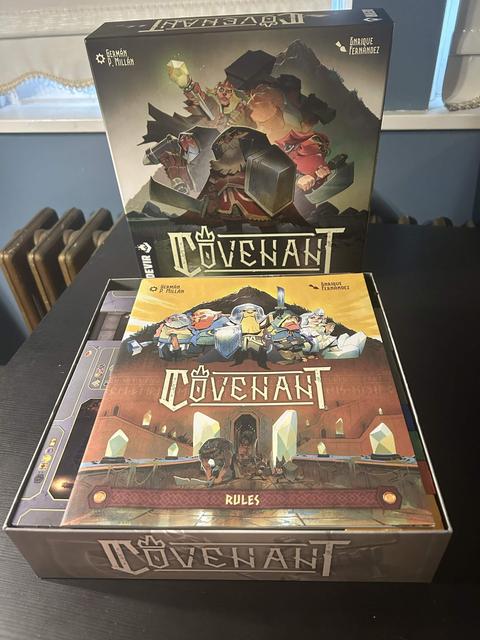 Covenant board game insert 3D model thumbnail
