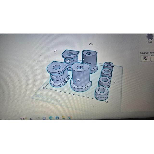 k11 micra bushes 3D model thumbnail