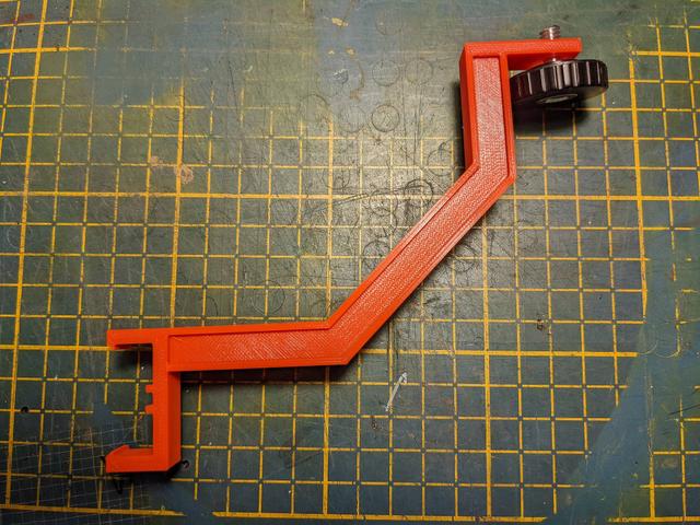 Camera mount for Prusa i3 MK3/MK3S 3D model thumbnail