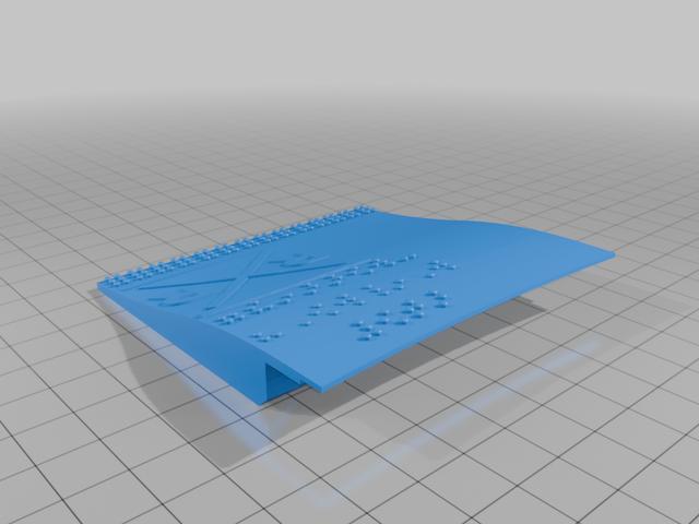 HO/OO/ON30 SCALE  - ACCESSIBLE GRADE CROSSING - EZ  track Curve 3D model thumbnail