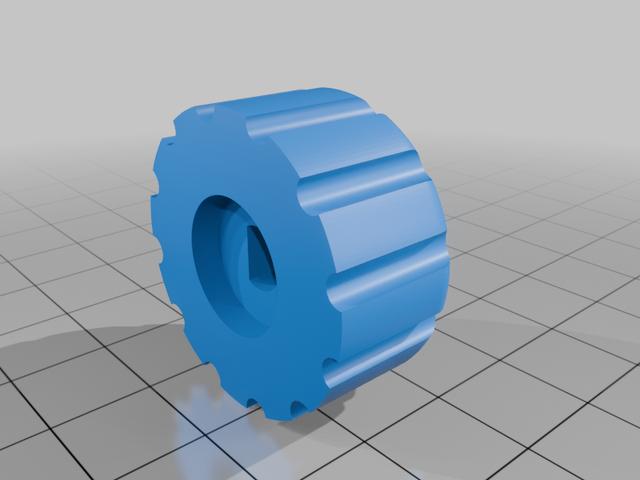 Hinge Roll 3D model thumbnail