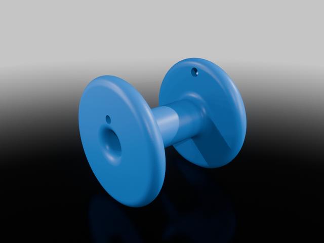 Spulenkörper zum selbst Wickeln 3D model thumbnail