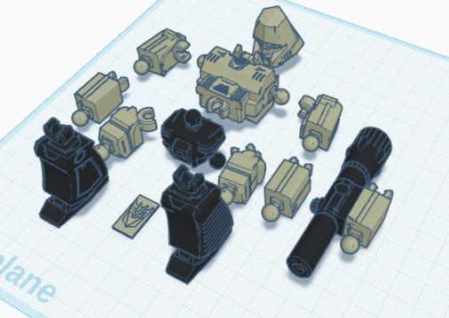 Megatron 13 3D model thumbnail