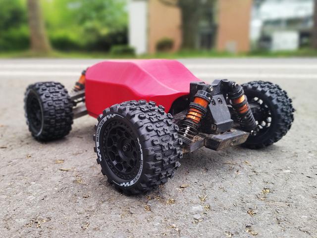 ‘bak - 1:14 4WD RC Basher 3D model thumbnail