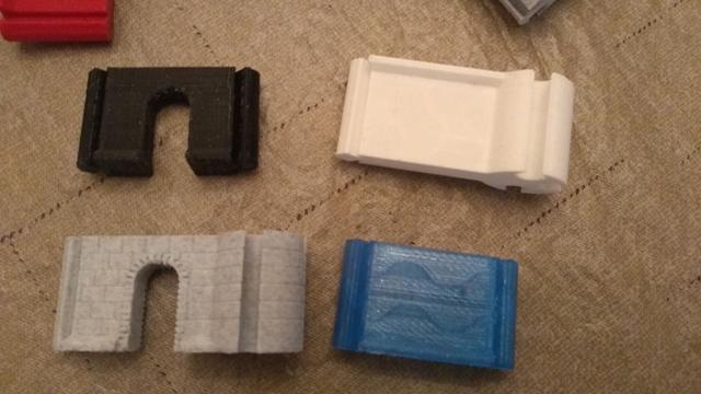 Snap Walls for D&D, connector 3D model thumbnail