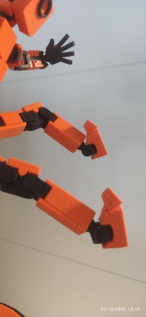 Lucky 13 Better articulated shoes 3D model thumbnail