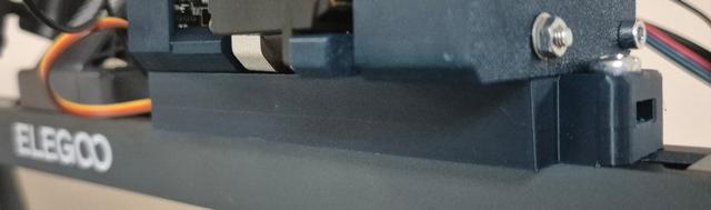 Fixed MMU mounting bracket for gantry using M4nut 3D model thumbnail
