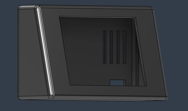 2.8" TFT ILI9341 Touchscreen Case 3D model thumbnail