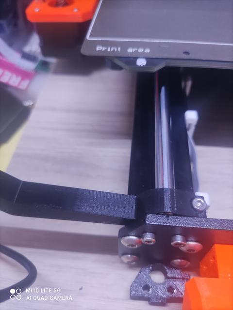 Webcam Mount for I3 MK3S+ 3D model thumbnail