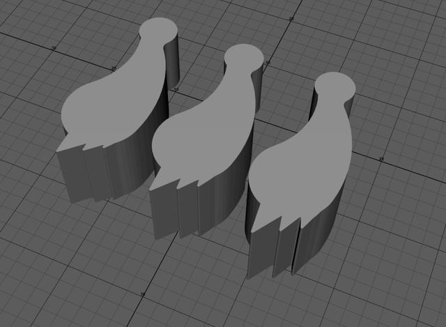 Kenmore Washer Agitator Dog 3D model thumbnail