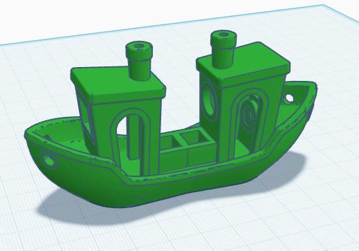 Polish Benchy 3D model thumbnail