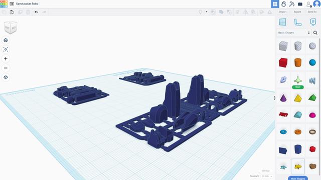 dummy 13 leg 3D model thumbnail