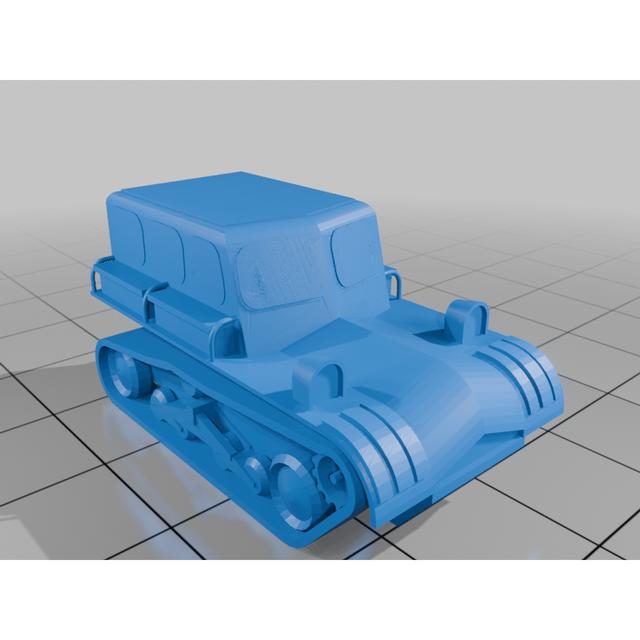 Snowtrac for wargaiming 3D model thumbnail