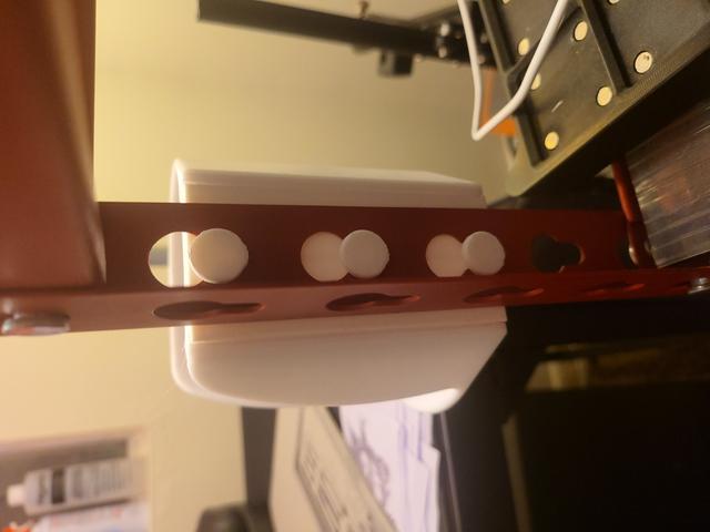 Keyhole Shelving Adapter for Laptop Saver 3D model thumbnail