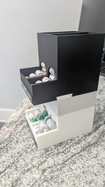 Stacking item dispenser  3D model thumbnail