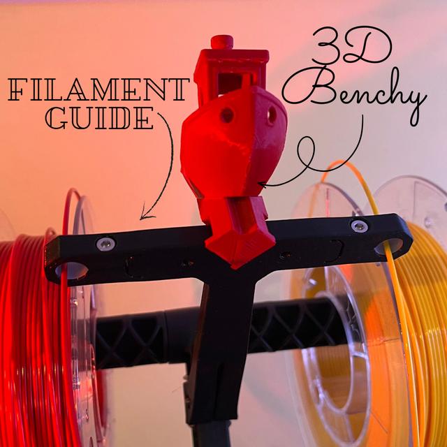 Benchy for Filament Guide 3D model thumbnail
