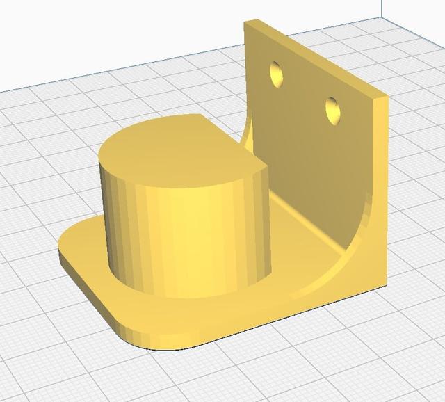 Dreame R10 vacuum acccessories holder 3D model thumbnail