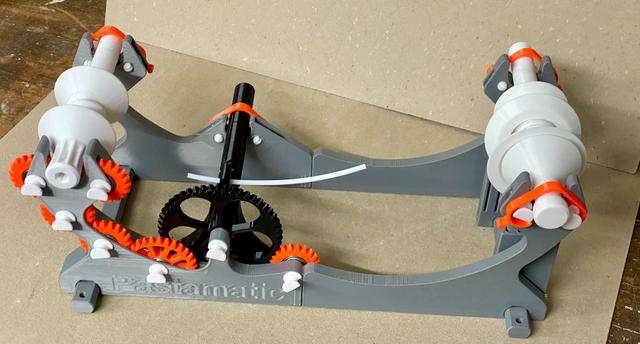 Remodel of Pastamatic - Filament Spool Winder for Bambu Lab and Others 3D model thumbnail