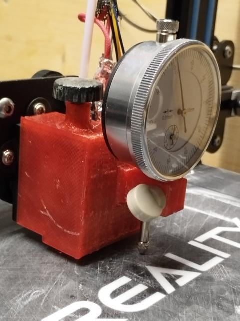 Support comparateur ender 3 3D model thumbnail